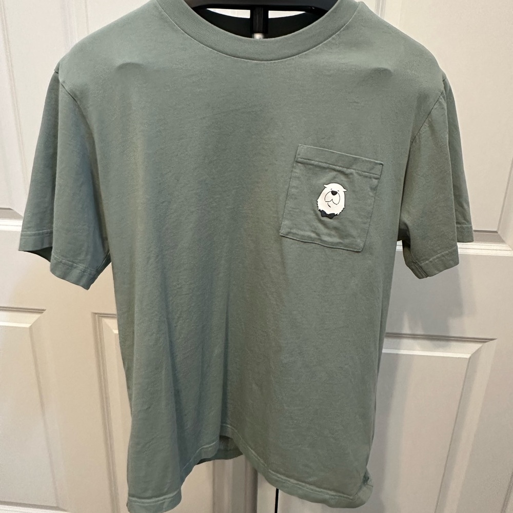 Uniqlo Green Short Sleeve Tee with Relaxed Fit